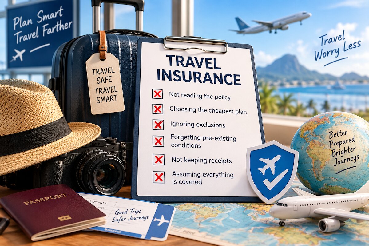 Common Travel Insurance Mistakes Travelers Should Avoid