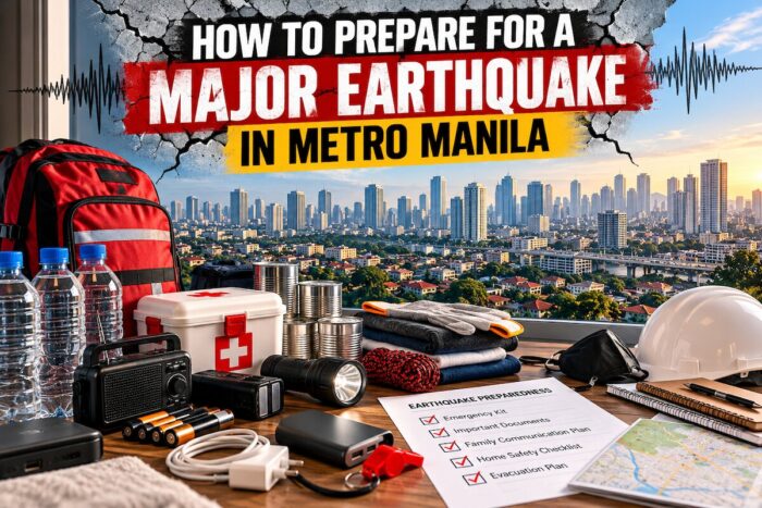 How to Prepare for a Major Earthquake in Metro Manila