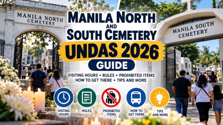 Manila North and South Cemetery Undas Guide