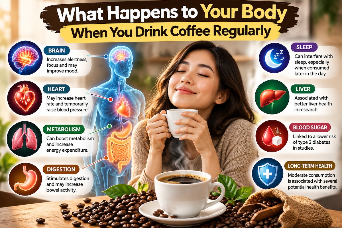 What Happens to Your Body When You Drink Coffee Regularly